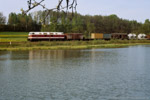 März 1987. Baureihe 118. Langenweißbach. Weißbach. Sachsen / Eine unbekannte Lokomotive der Baureihe 118.6-8 wurde hier in der Nähe von Weißbach auf der Fahrt nach Aue abgelichtet.