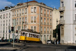 Mai 2005. carris 548. Lissabon. Santos-o-Velho. Lissabon / Diese Aufnahme zeigt die gleiche Stelle wie im vorherigen Bild, nur mit leicht geänderter Perspektive.