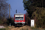 12. November 2005. 628 603. Calbe (Saale). Damaschkeplan. Sachsen-Anhalt / Regionalbahn von Calbe nach Bernburg.
