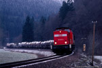 22. November 2005. 204 607. Leutenberg. . Thüringen / 204 607 und MEG 202 als Schlusslok sind wieder auf dem Weg nach Saalfeld.