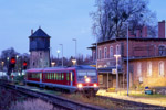 16. November 2006. 628 596. Nebra (Unstrut). Wohlmirstedt. Sachsen-Anhalt / 628 569 wartet in Nebra auf die Abfahrt zurück nach Artern.
