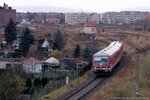18. November 2006. 628 596. Roßleben. . Thüringen / 628 596 verlässt den Bahnhof Roßleben in Richtung Nebra.