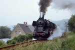 11. Juni 1988. 50 3670. Lunzenau. . Sachsen / 50 3670 mit Gag 56353 bei der Einfahrt in den Bahnhof Lunzenau.